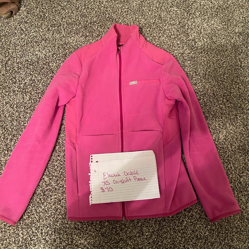 Electric Orchid Figs jacket. Worn once! Like new!